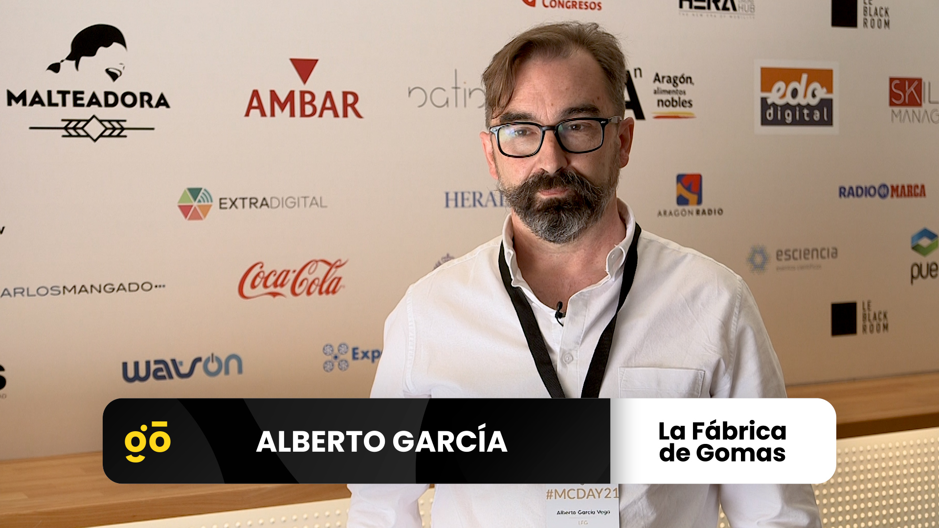 Alberto García de la Fábrica de Gomas.
