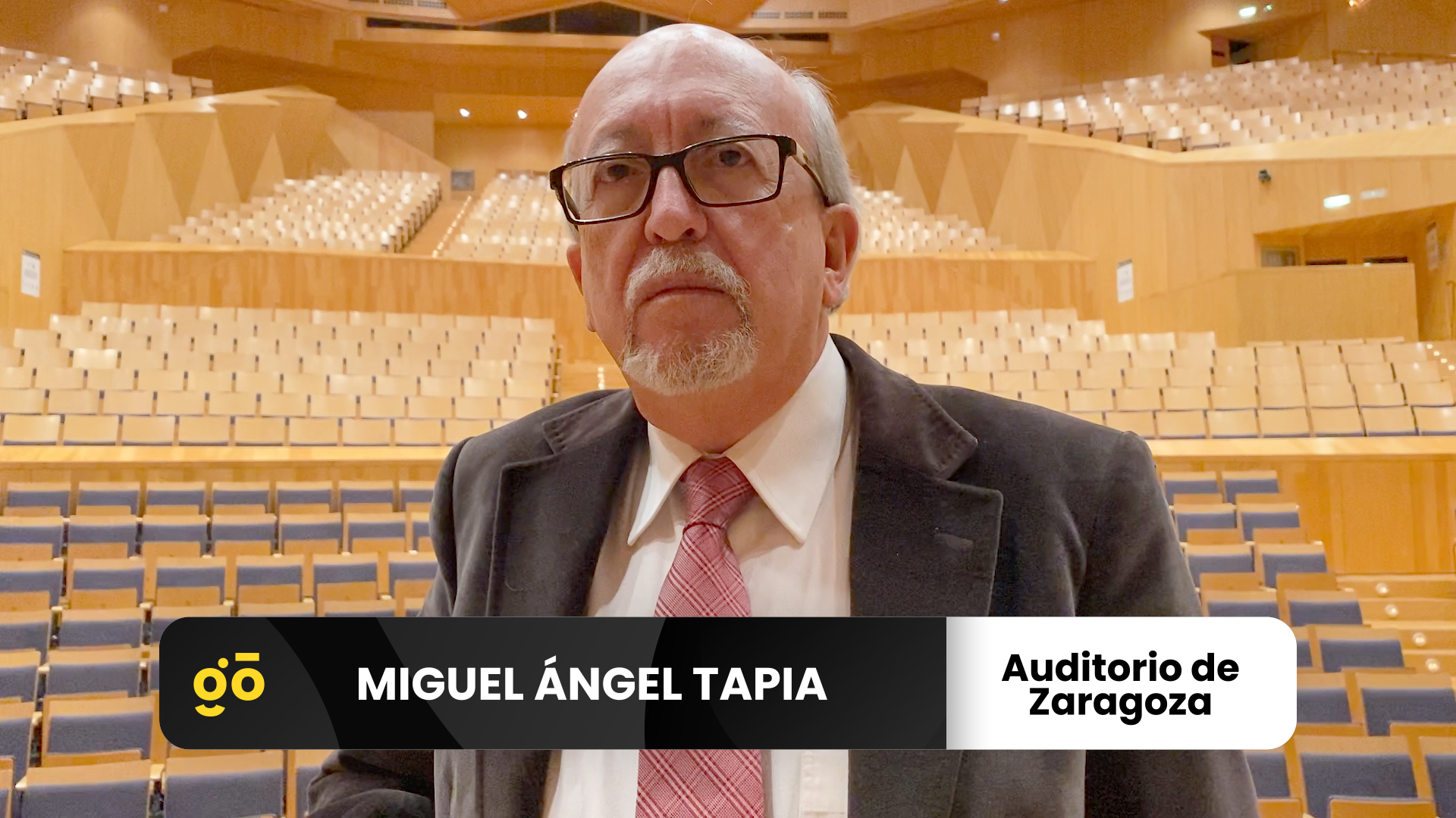 Entrevista a Miguel Ángel Tapia. Director del Auditorio de Zaragoza