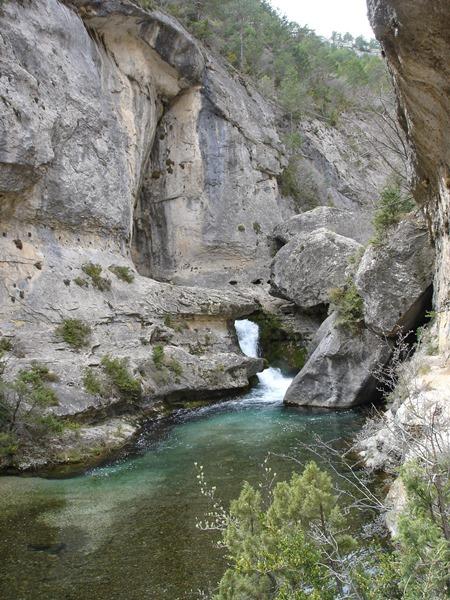geoparques en Aragón maestrazgo río pitarque