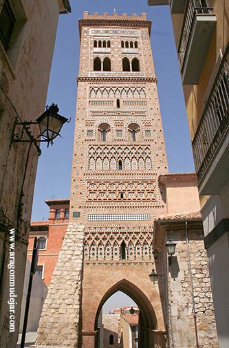 The tower of San Martin. Teruel.