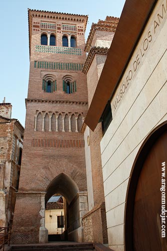 Outside view of the Church of San Pedro. Teruel