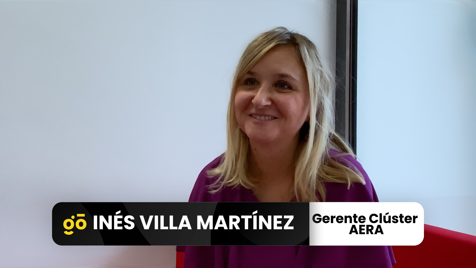 Entrevista Ines Villa, directora gerente del el clúster de aeronáutica y aeroespacial de Aragón AERA