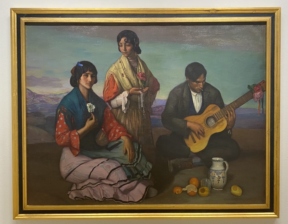 Cuadro de la exposición 'Zuloaga, Goya y Aragón: la fuerza del carácter'