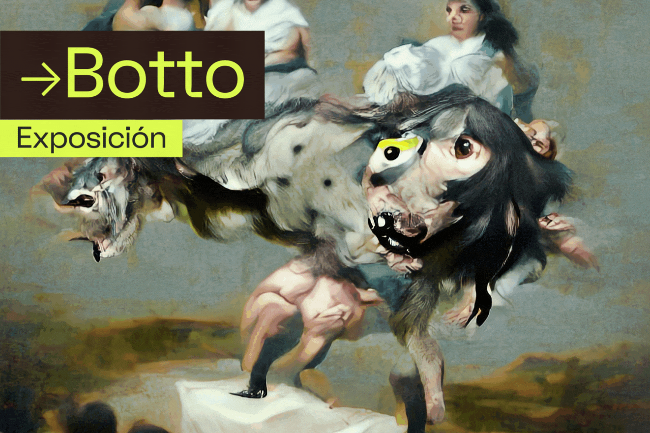 Exposición 'Botto'. Gif: Etopia.es