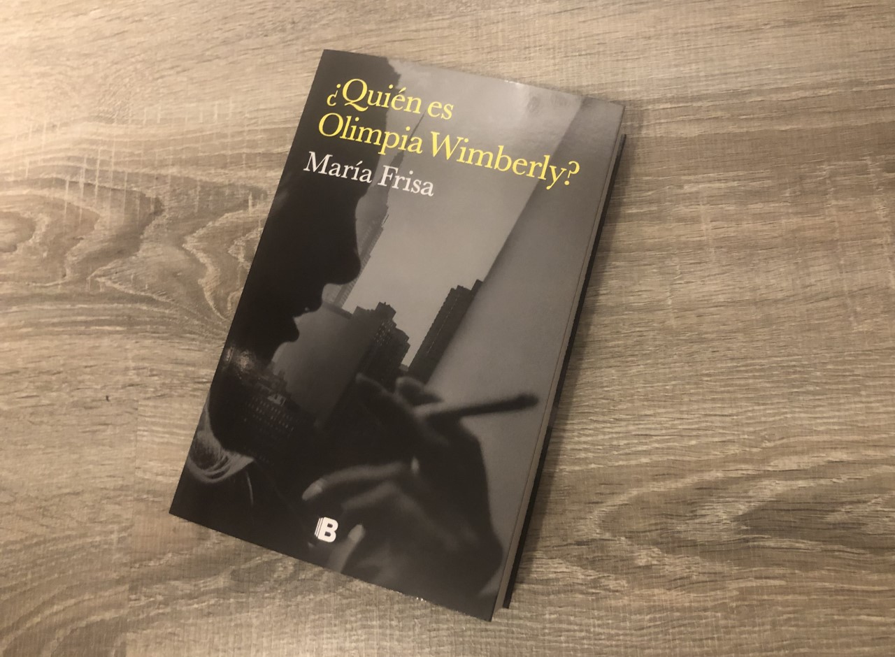 Foto del libro de María Frisa: ¿Quién es Olimpia Wimberly?
