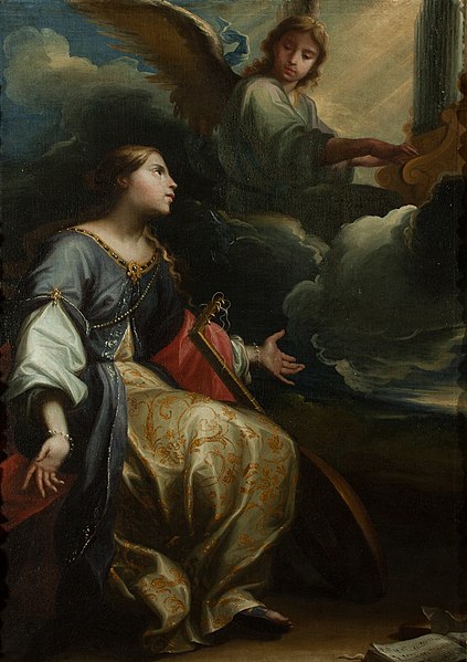 Santa Cecilia, de Jusepe Martínez.