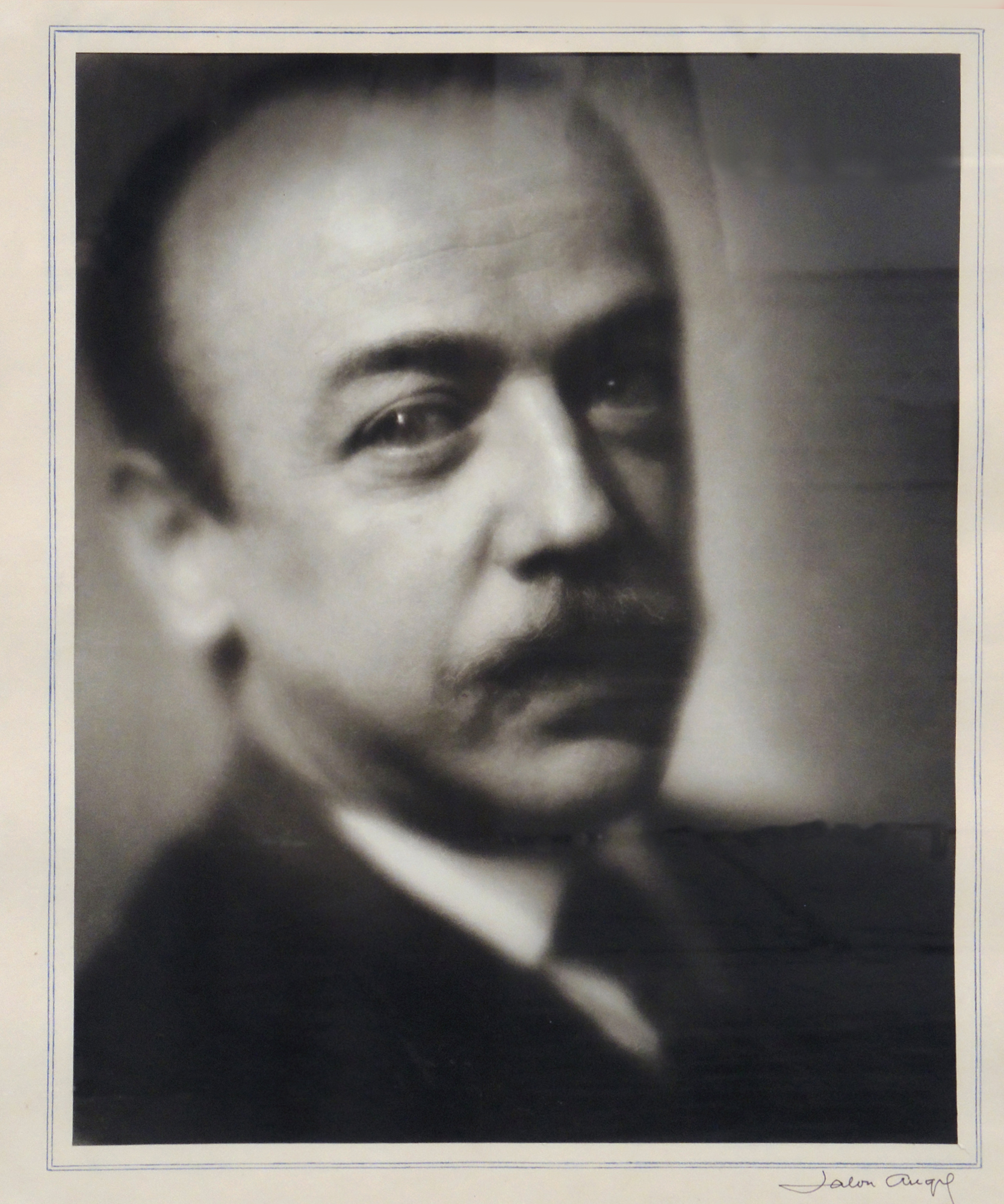 Retrato de Lorenzo Pardo realizado por Jalón Ángel, en 1934.