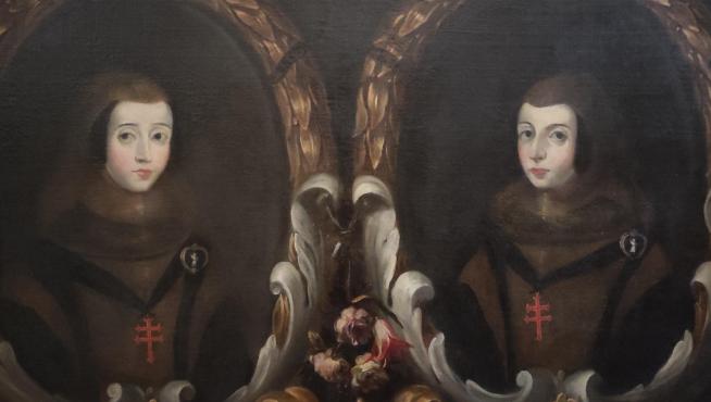 Era muy especial que dos mujeres religiosas como aquí Juana y Petronila de Tarazona fueran retratadas